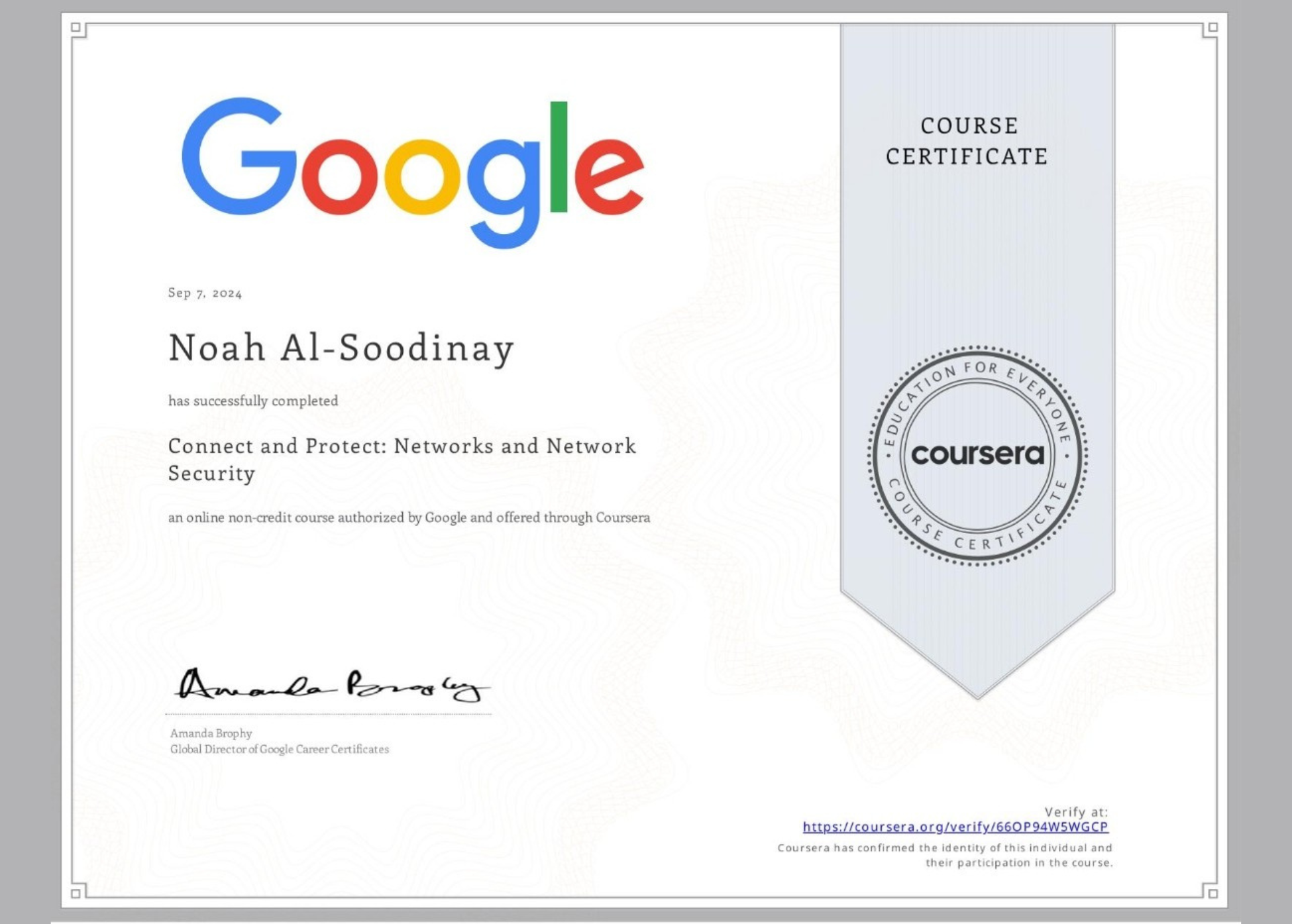 Connect & Protect: Networks and Network Security
