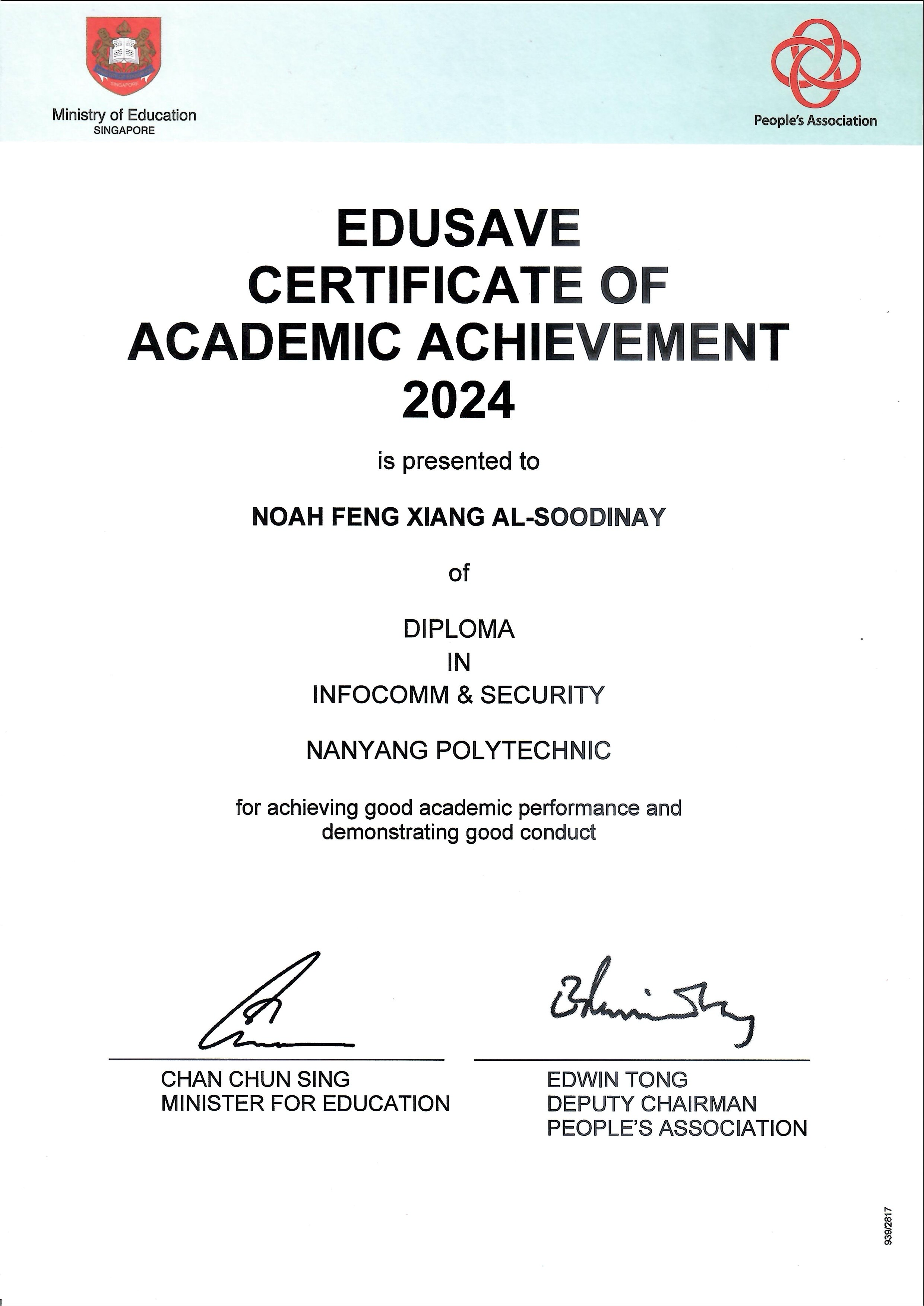 NYP Achievement 4